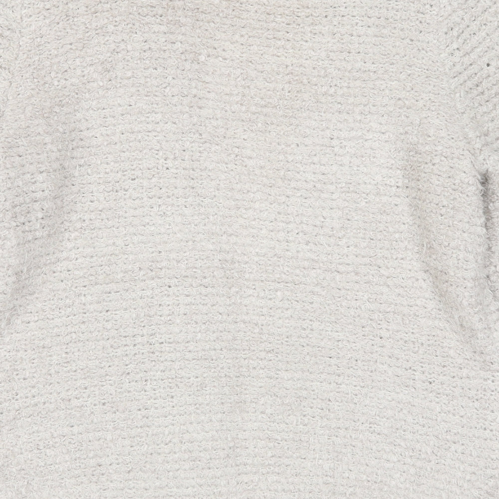 Bonmarché Womens Grey   Cardigan Jumper Size M