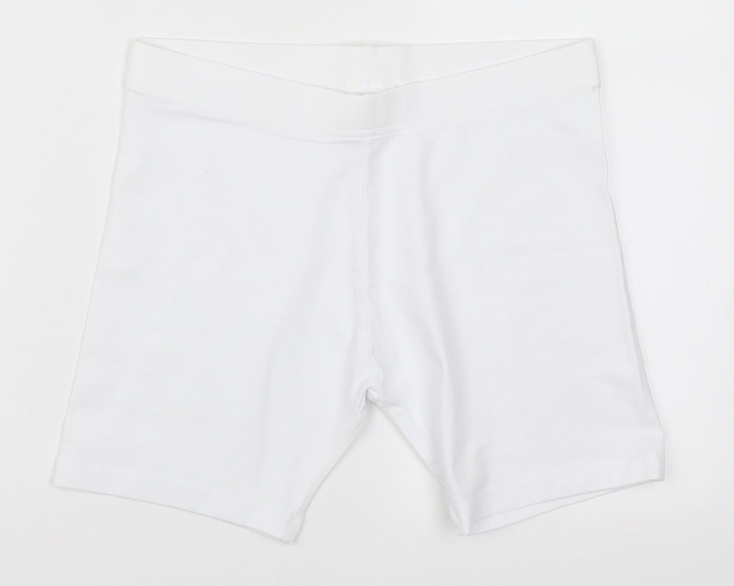 NEXT Girls White   Sweat Shorts Size 13 Years