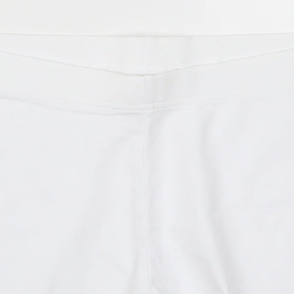 NEXT Girls White   Sweat Shorts Size 13 Years
