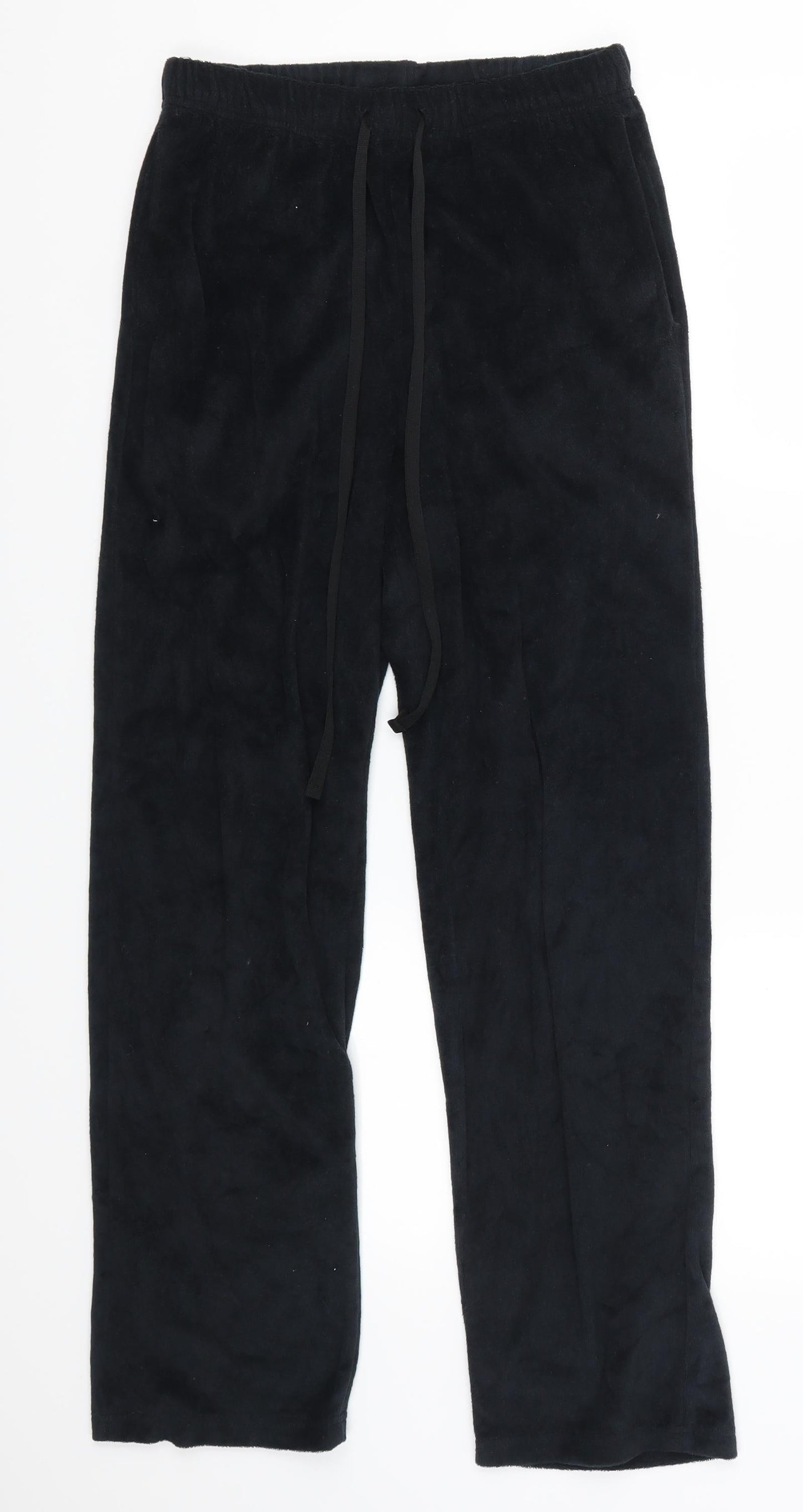 Mens UK Size XS Cedarwood State Regular Fit Sweatpants Black Trousers