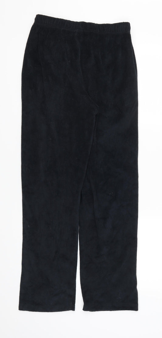 Mens UK Size XS Cedarwood State Regular Fit Sweatpants Black Trousers