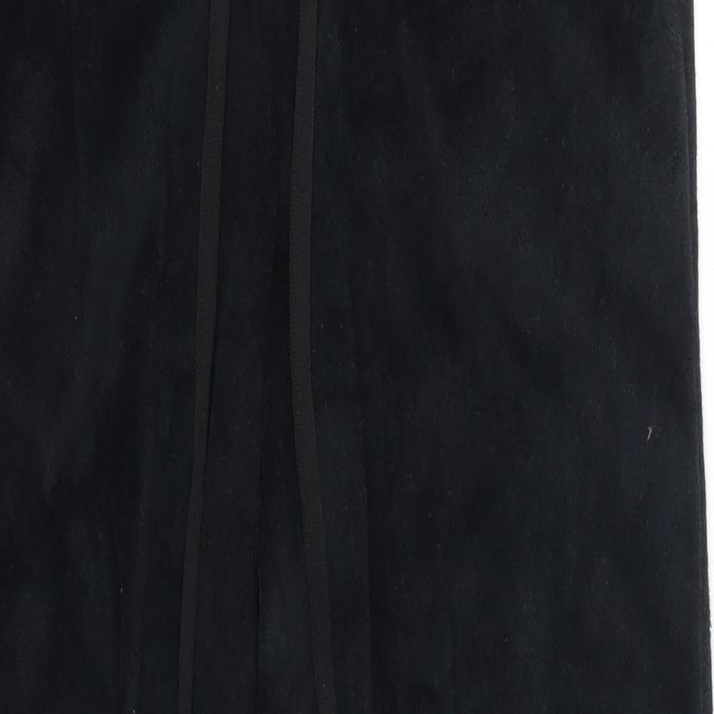 Mens UK Size XS Cedarwood State Regular Fit Sweatpants Black Trousers