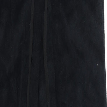 Mens UK Size XS Cedarwood State Regular Fit Sweatpants Black Trousers