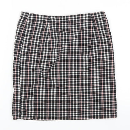 New Look Girls Pink Check  Straight & Pencil Skirt Size 12 Years