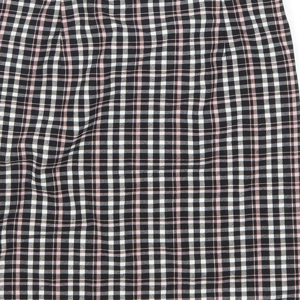 New Look Girls Pink Check  Straight & Pencil Skirt Size 12 Years