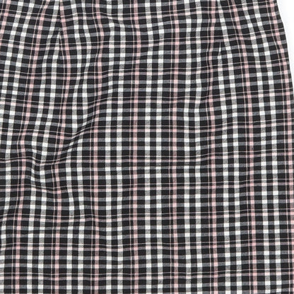 New Look Girls Pink Check  Straight & Pencil Skirt Size 12 Years