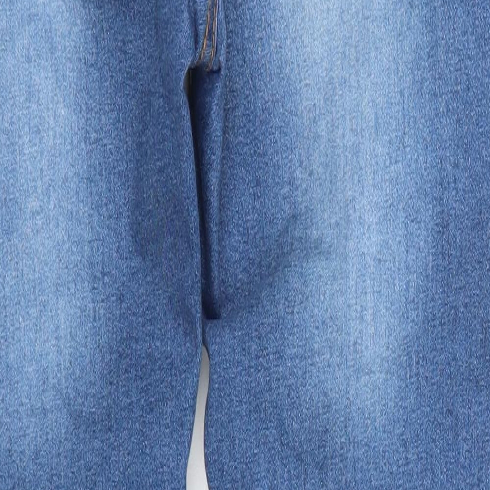 Womens UK Size 32 in Preworn Regular Fit Skinny Blue Jeans