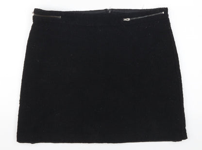 New Look Womens Black   Mini Skirt Size 12
