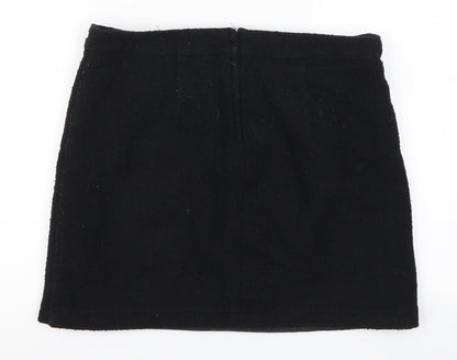New Look Womens Black   Mini Skirt Size 12