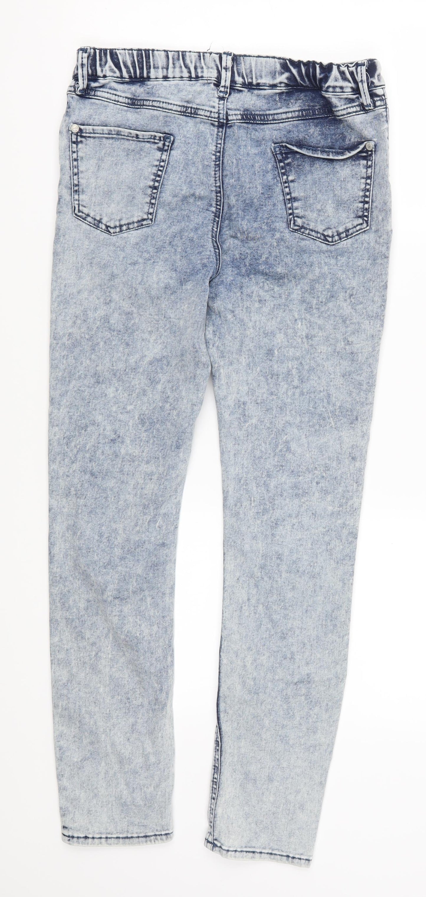 Womens UK Size 30 in Preworn Regular Fit Skinny Blue Jeans