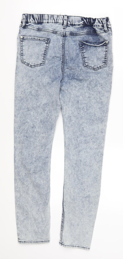 Womens UK Size 30 in Preworn Regular Fit Skinny Blue Jeans