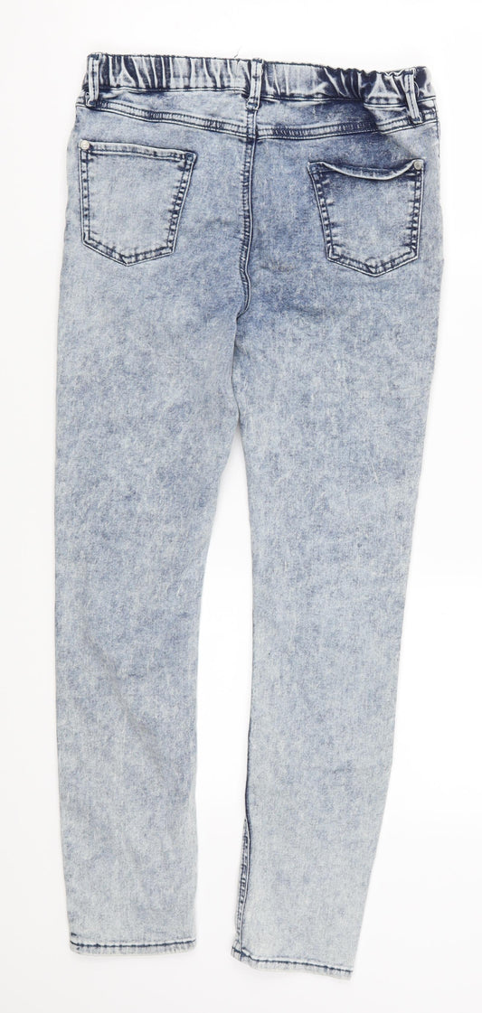 Womens UK Size 30 in Preworn Regular Fit Skinny Blue Jeans