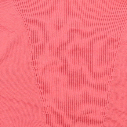 Internacionale Womens Pink   Cardigan Jumper Size 12