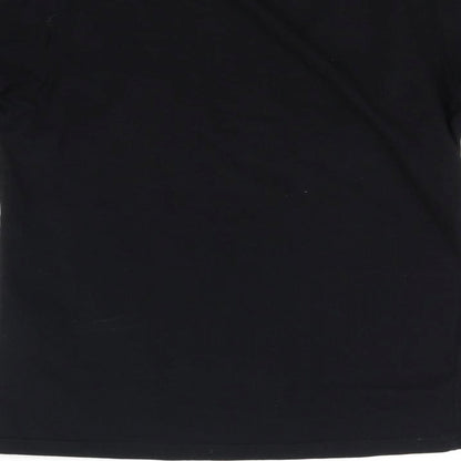 Amisu Womens Black   Basic T-Shirt Size M