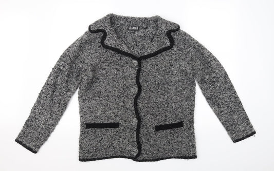 CASAMIA Womens Grey   Cardigan Jumper Size M