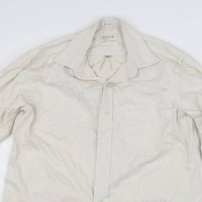 Arrow Womens White   Basic Button-Up Size 38