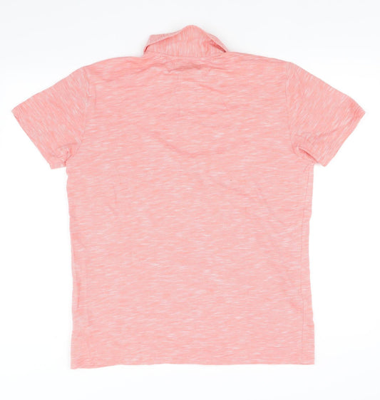 ACW85 Womens Orange   Basic Polo Size M