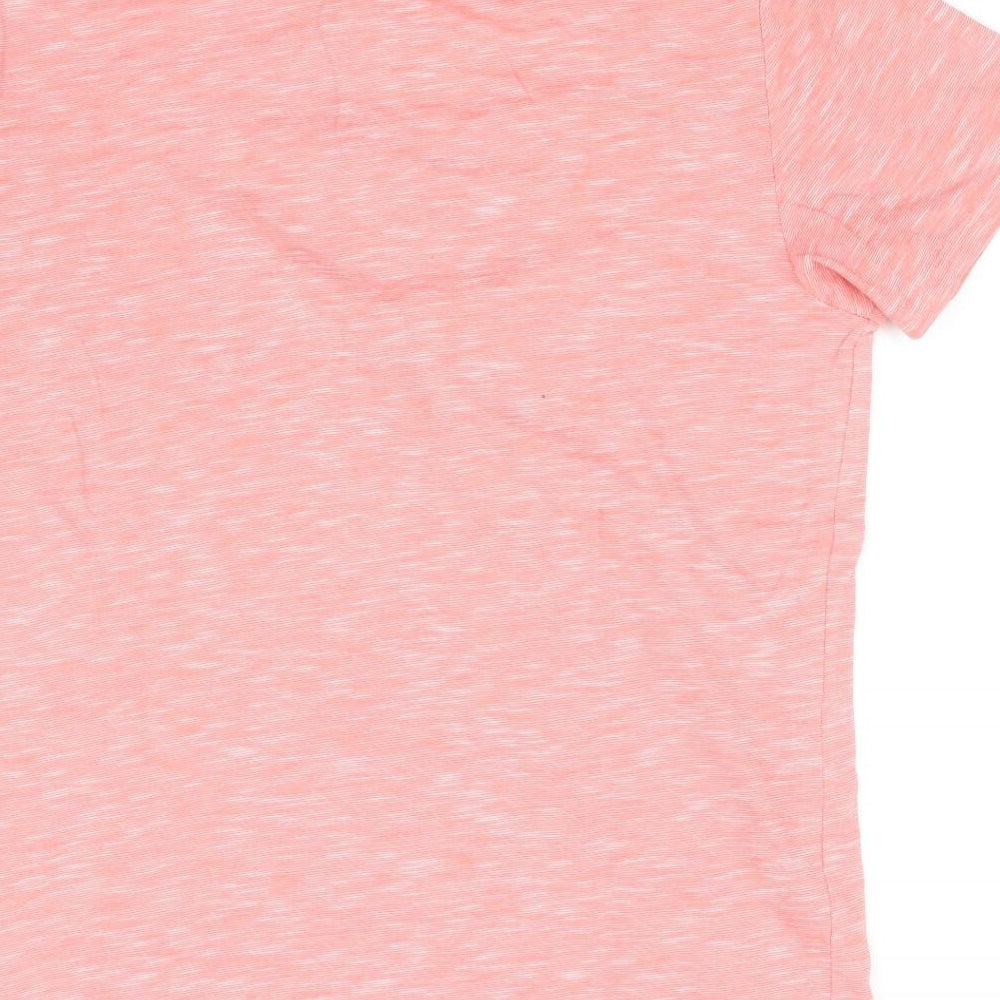 ACW85 Womens Orange   Basic Polo Size M