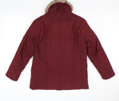 Felicitas Womens Purple   Jacket  Size 20