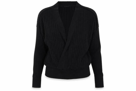 Miss Selfridge Womens Black  Knit Pullover Jumper Size 6