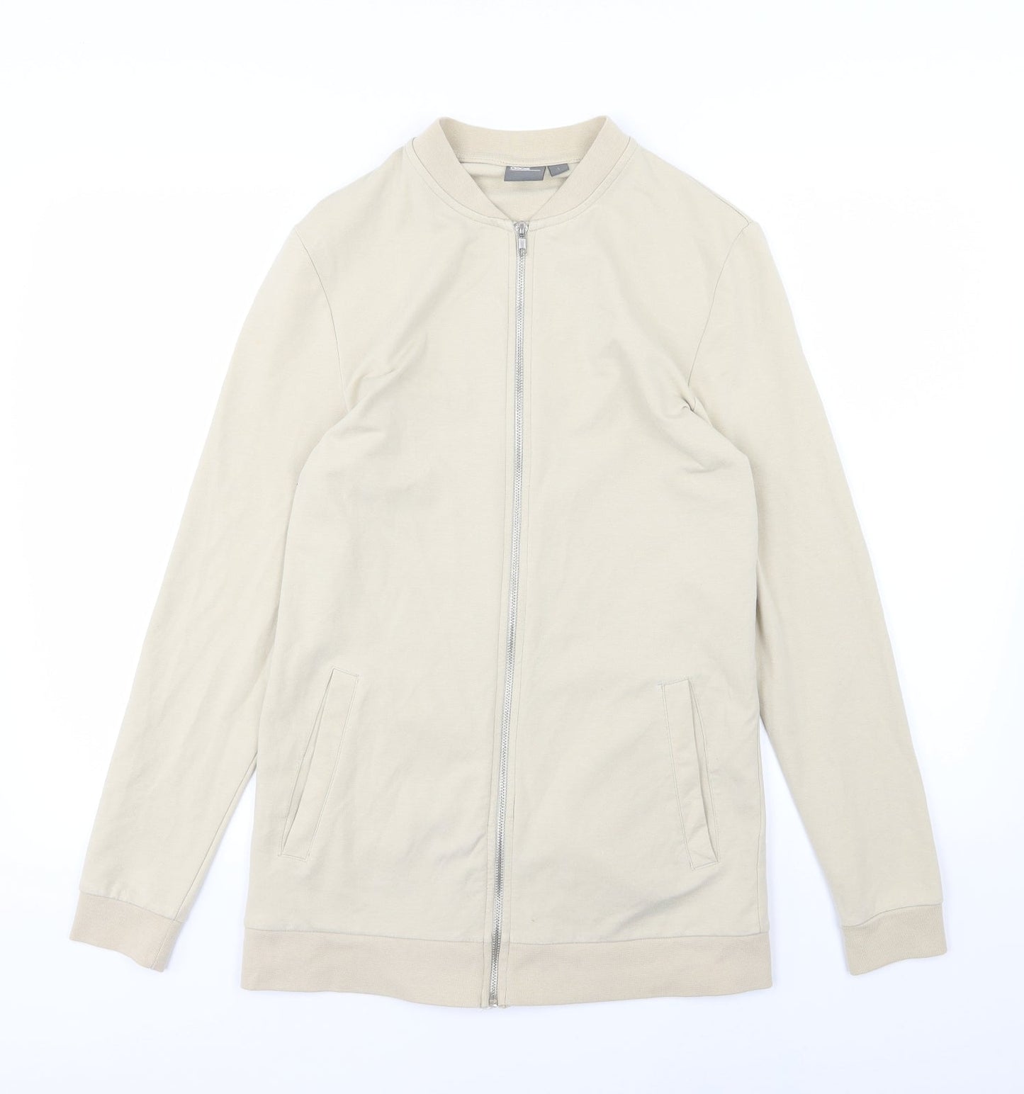 Mens UK Size S ASOS Beige Pullover Sweatshirt