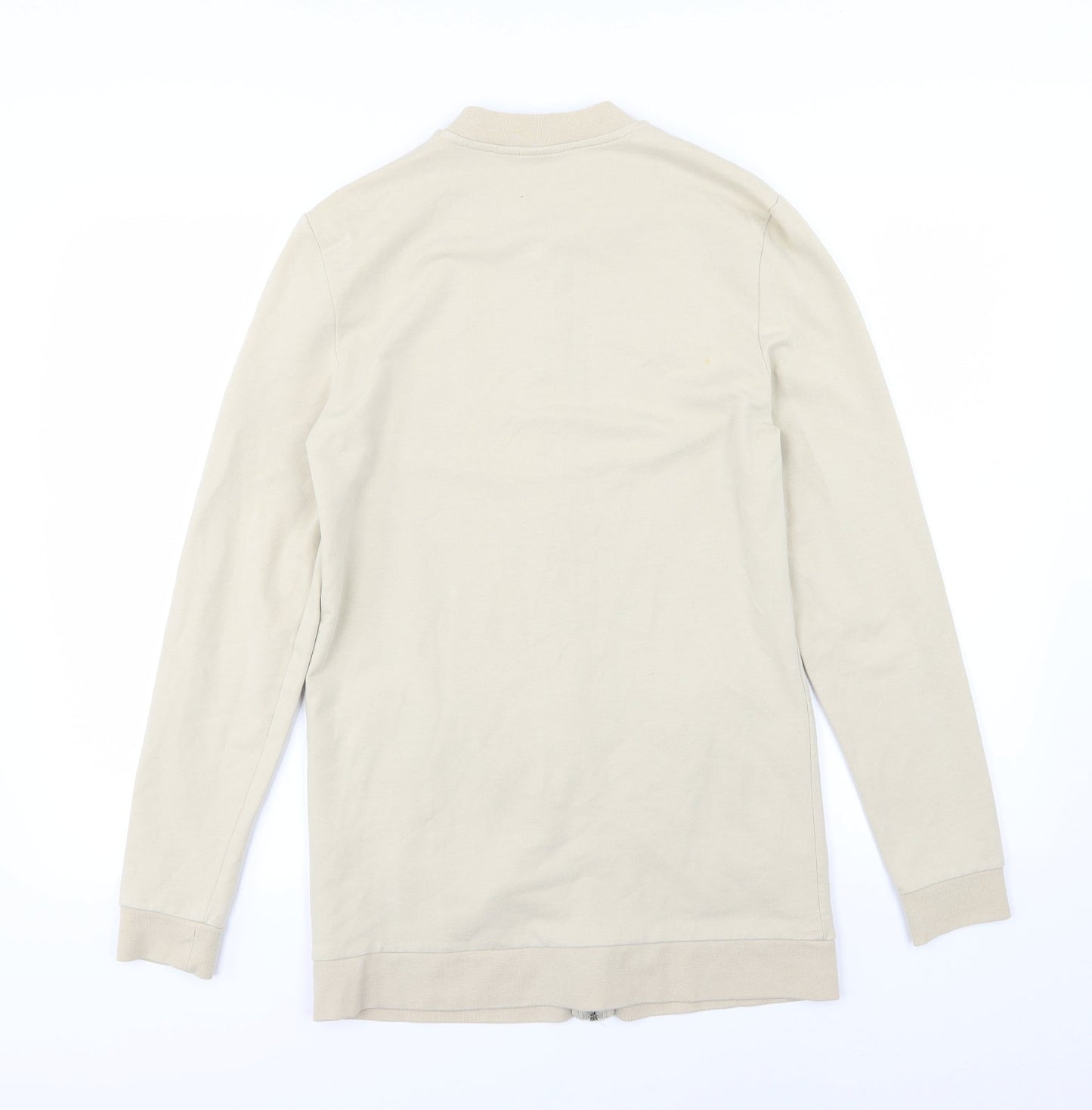Mens UK Size S ASOS Beige Pullover Sweatshirt