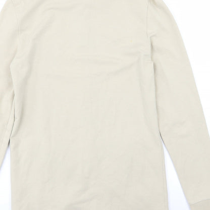 Mens UK Size S ASOS Beige Pullover Sweatshirt