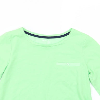Gap Girls Green  Jersey Basic T-Shirt Size 10-11 Years
