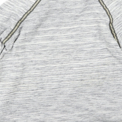 Next Girls Grey  Rayon Pullover Jumper Size 10 Years