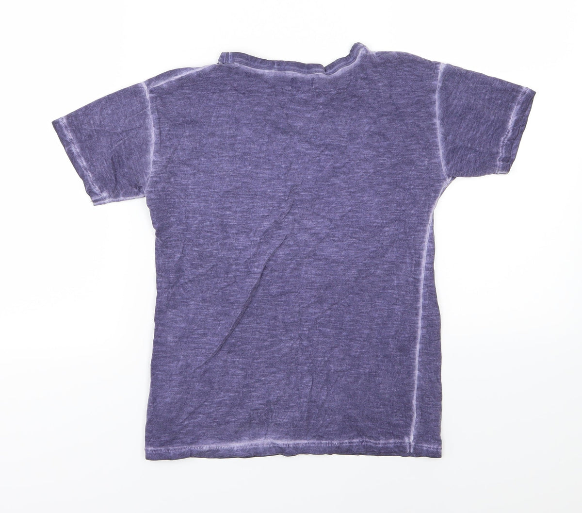 Next Girls Purple  Jersey Basic T-Shirt Size 9 Years