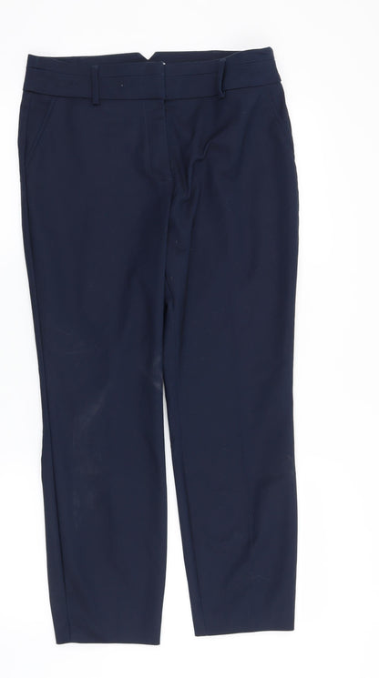 Womens UK Size 12 Papaya Regular Fit  Blue Trousers