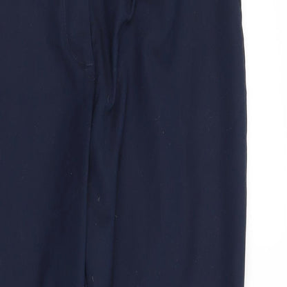 Womens UK Size 12 Papaya Regular Fit  Blue Trousers