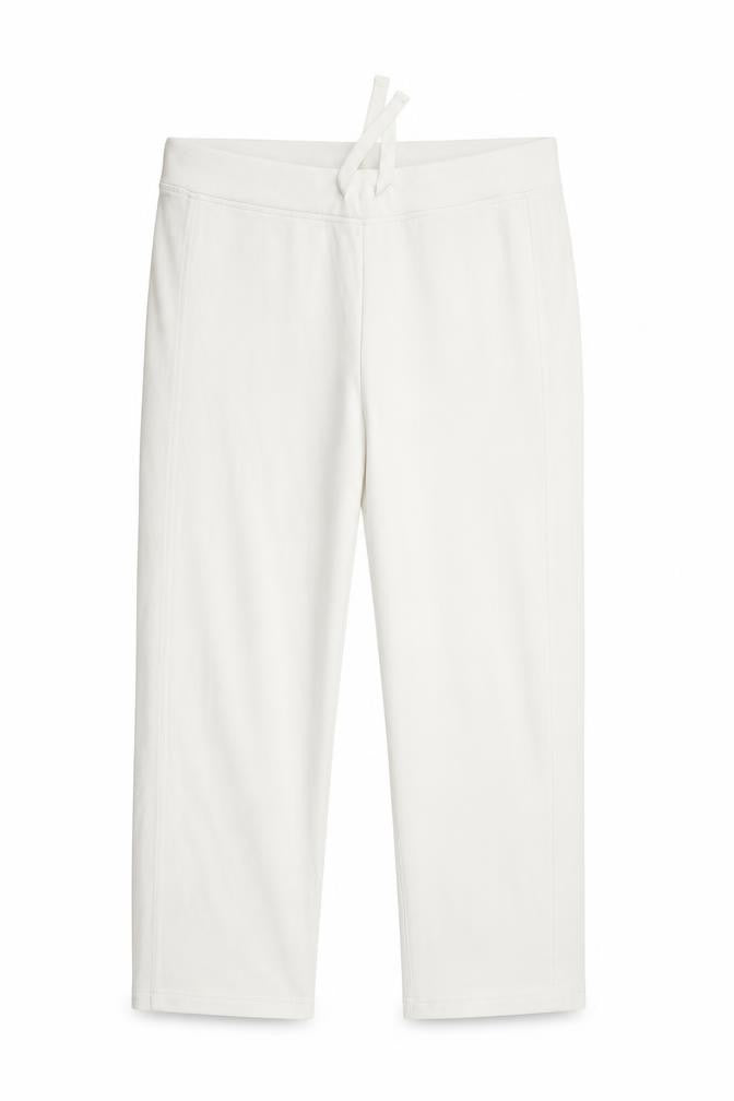 Womens UK Size 12 TU Regular Fit Sweatpants White Trousers
