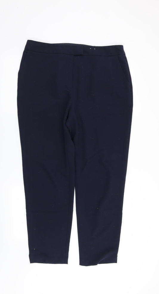 F&F Womens Blue   Trousers  Size 14 L28 in