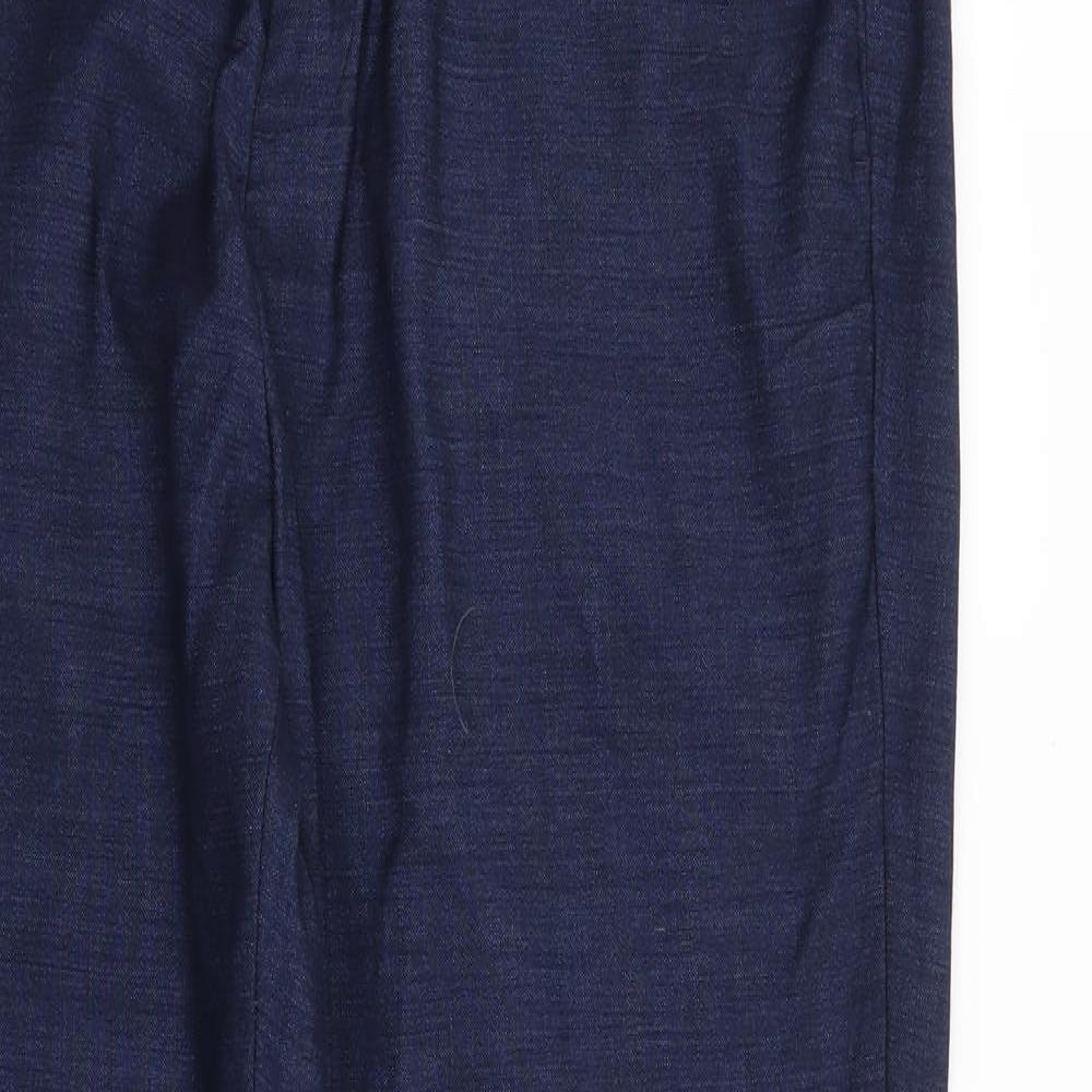 Mens UK Size 36 in H&M Regular Fit  Blue Trousers