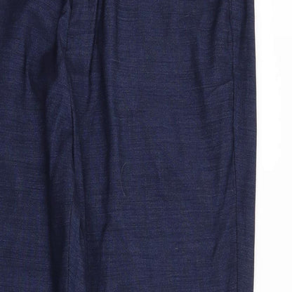 Mens UK Size 36 in H&M Regular Fit  Blue Trousers