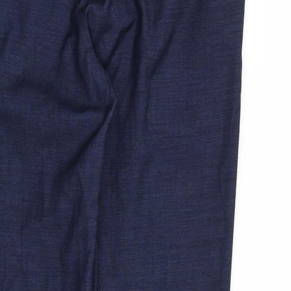 Mens UK Size 36 in H&M Regular Fit  Blue Trousers