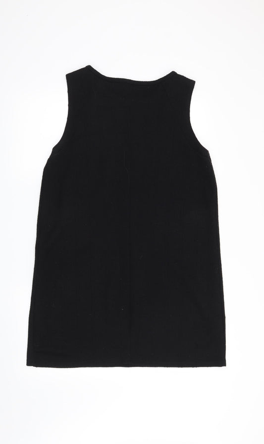 Cooperative Womens Black Geometric  Shift  Size M