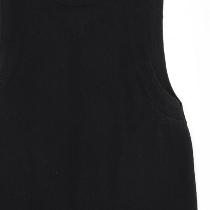 Cooperative Womens Black Geometric  Shift  Size M