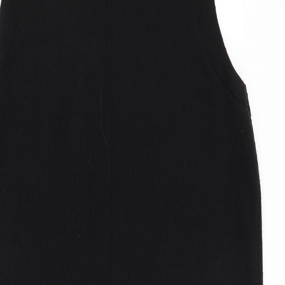 Cooperative Womens Black Geometric  Shift  Size M