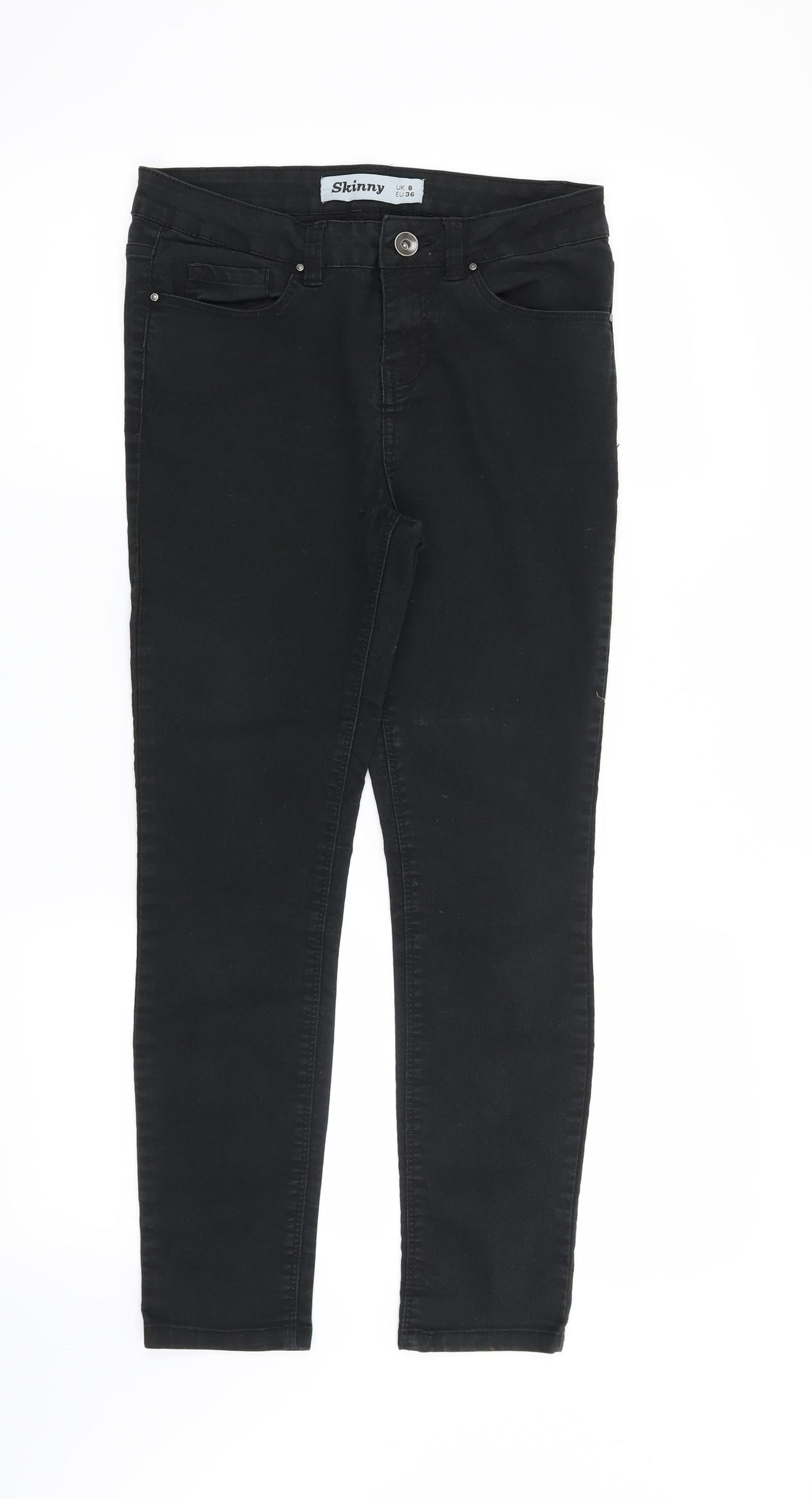 New Look Womens Black   Skinny Jeans Size 8 L26 in