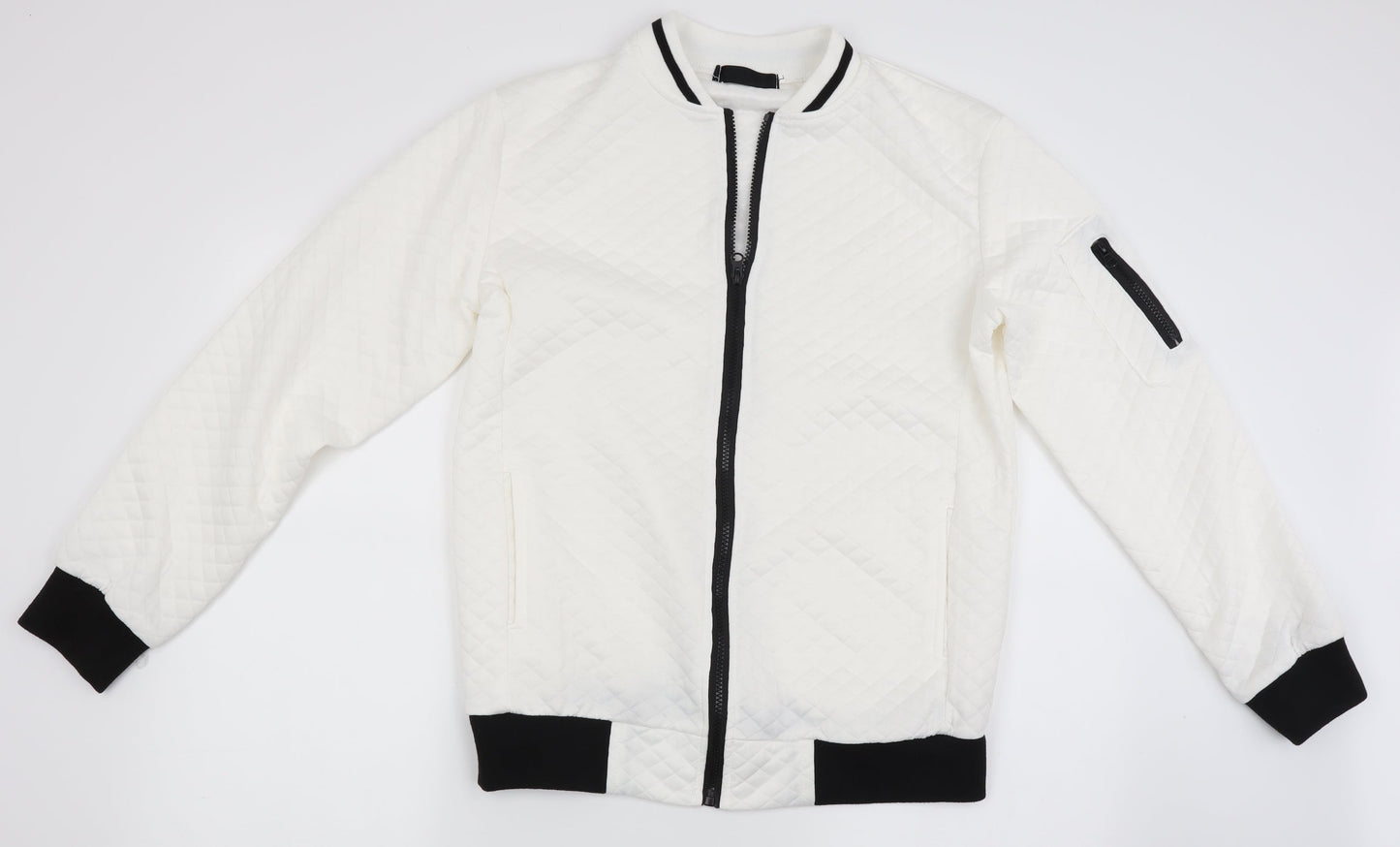 Womens UK Size L Preworn Ivory Jacket