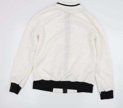 Womens UK Size L Preworn Ivory Jacket