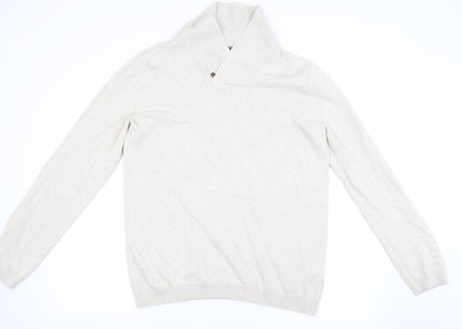 Topman Mens Beige   Pullover Jumper Size L