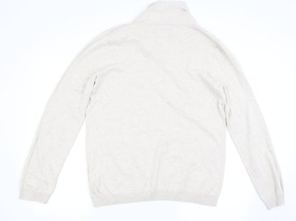 Topman Mens Beige   Pullover Jumper Size L