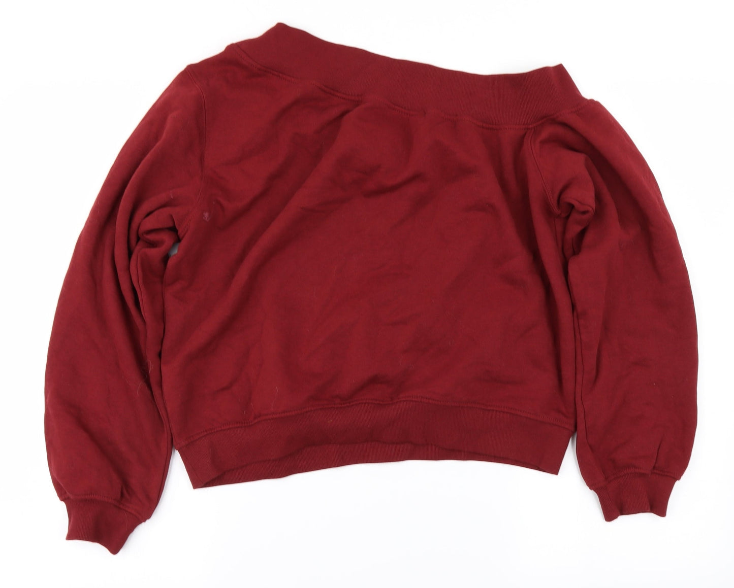 H&M Womens Red   Pullover Jumper Size S