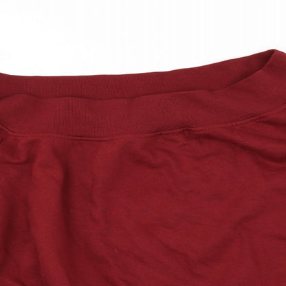 H&M Womens Red   Pullover Jumper Size S