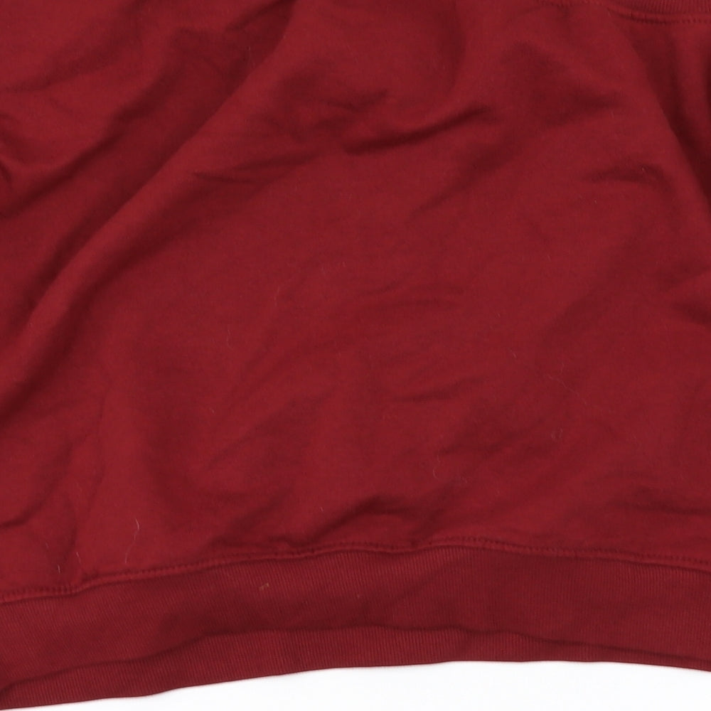 H&M Womens Red   Pullover Jumper Size S