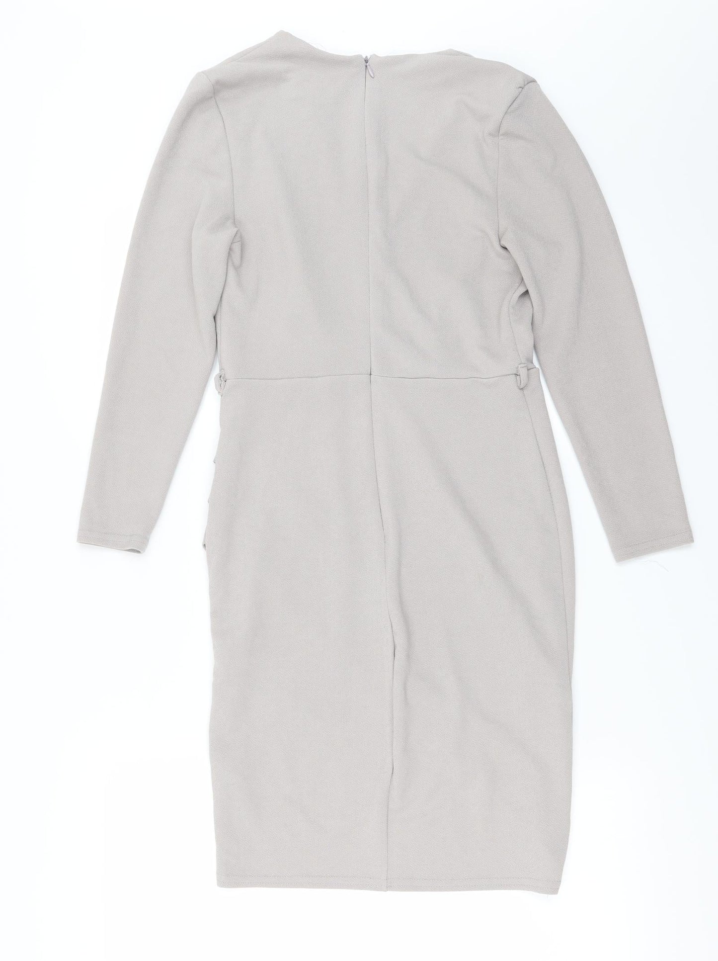 New Look Womens Grey   Bodycon  Size 12