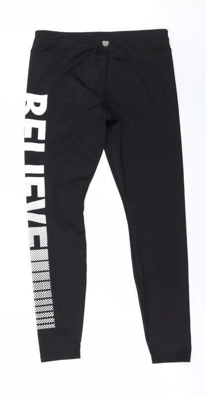 Womens UK Size L FOREVER 21  Windbreaker Black Leggings